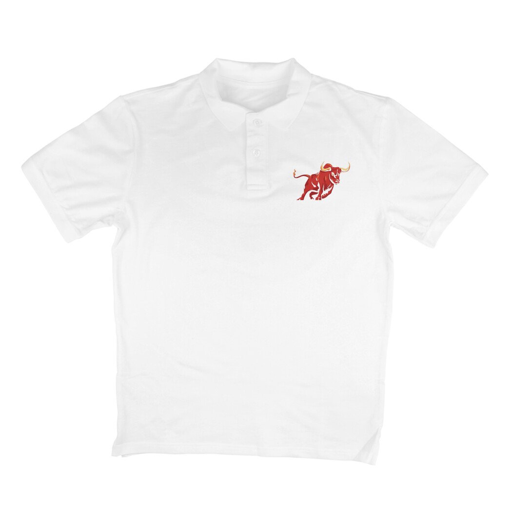 Bull Logo Polo T-shirts - Image 3