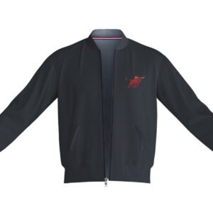 Bull Logo Bomber Jacket